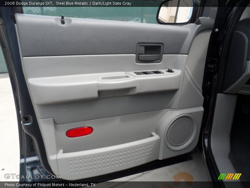 Steel Blue Metallic / Dark/Light Slate Gray 2008 Dodge Durango SXT