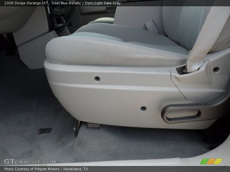 Steel Blue Metallic / Dark/Light Slate Gray 2008 Dodge Durango SXT