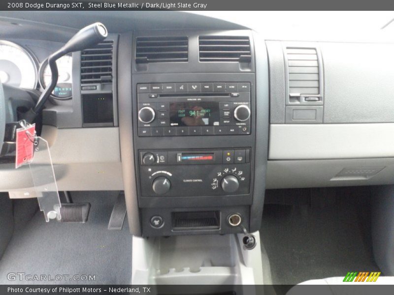 Steel Blue Metallic / Dark/Light Slate Gray 2008 Dodge Durango SXT