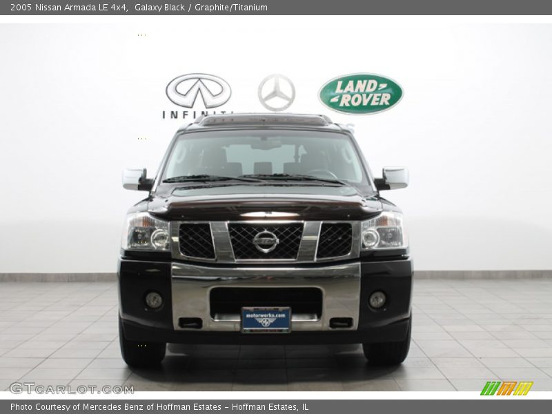 Galaxy Black / Graphite/Titanium 2005 Nissan Armada LE 4x4