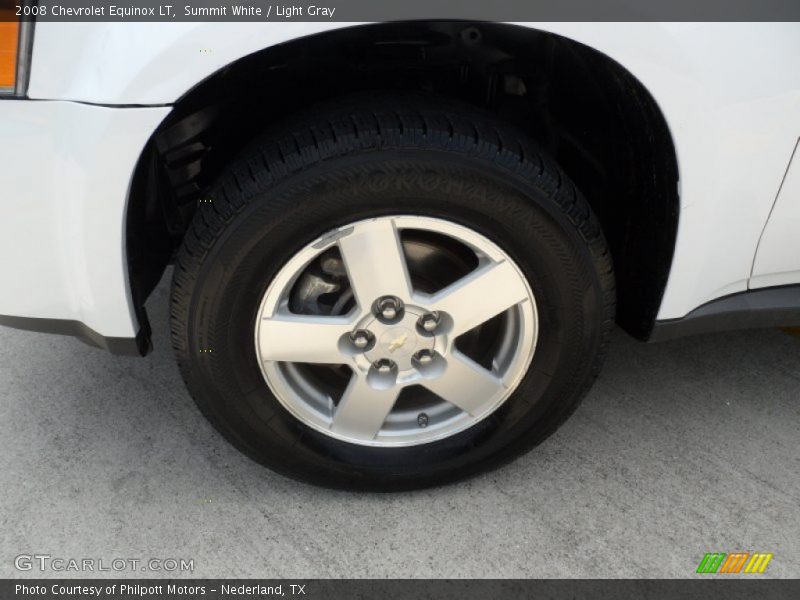 Summit White / Light Gray 2008 Chevrolet Equinox LT