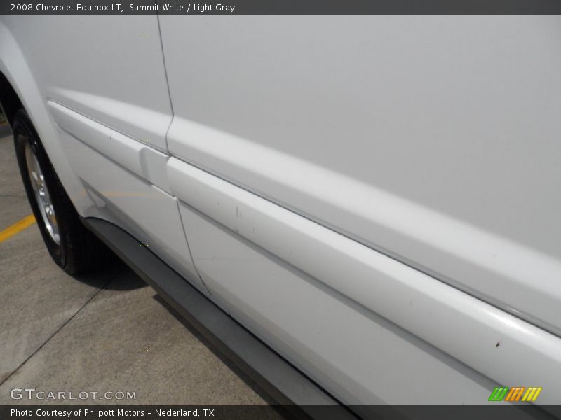 Summit White / Light Gray 2008 Chevrolet Equinox LT