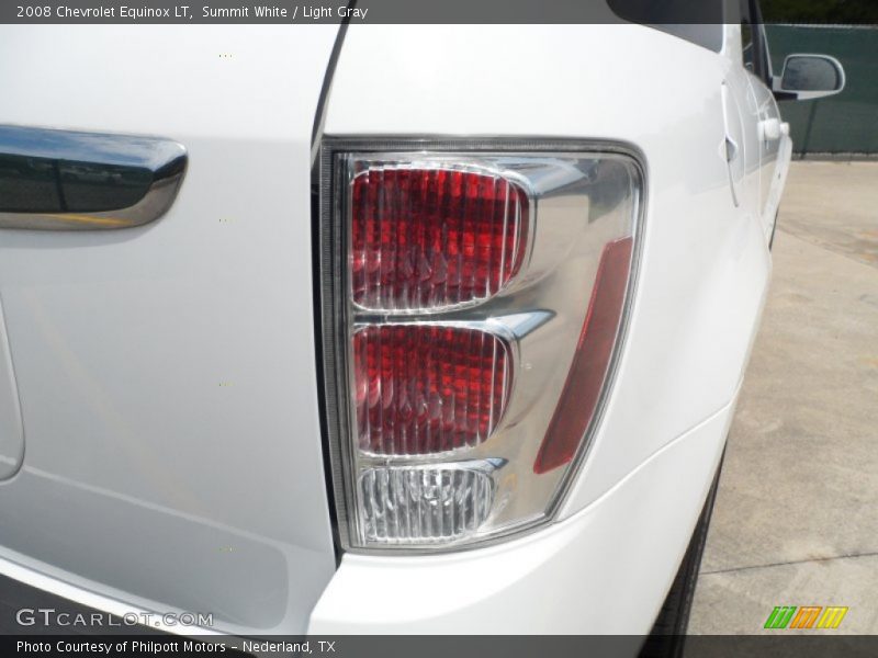 Summit White / Light Gray 2008 Chevrolet Equinox LT