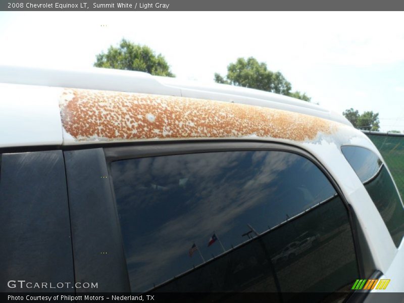 Summit White / Light Gray 2008 Chevrolet Equinox LT
