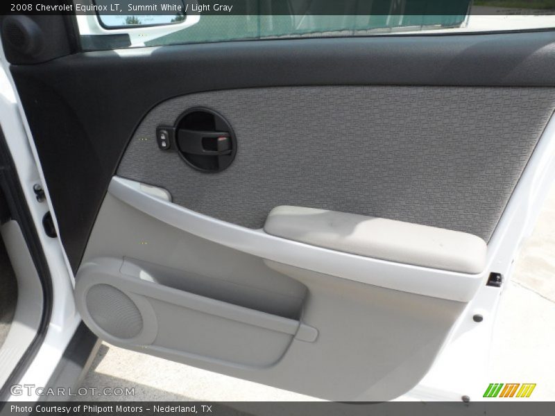 Summit White / Light Gray 2008 Chevrolet Equinox LT