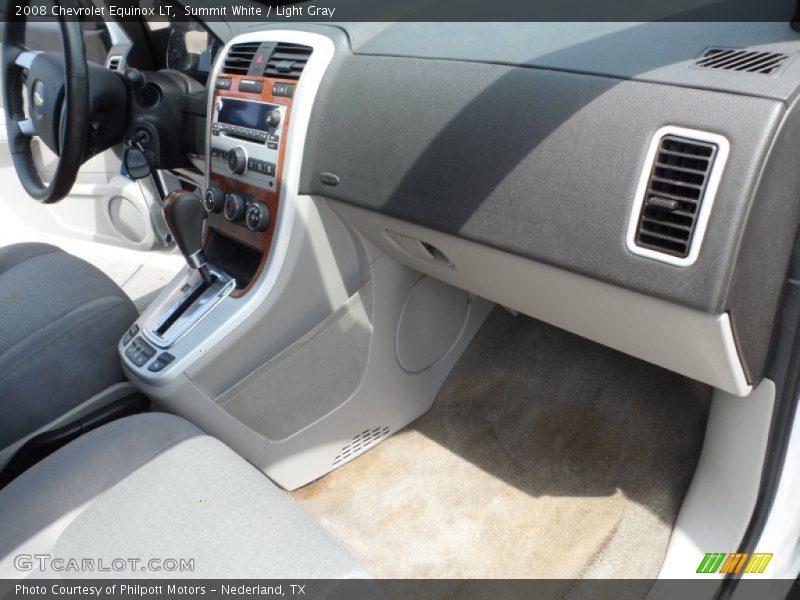 Summit White / Light Gray 2008 Chevrolet Equinox LT