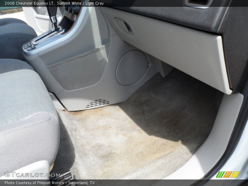 Summit White / Light Gray 2008 Chevrolet Equinox LT