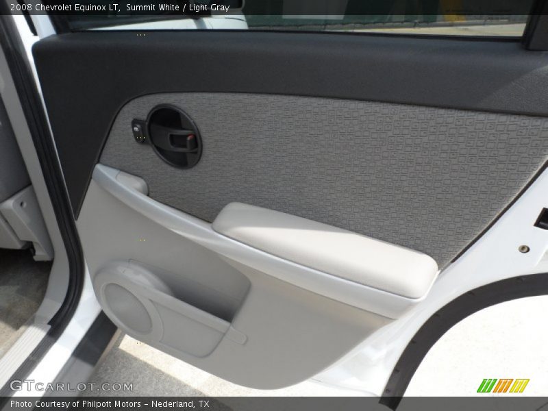 Summit White / Light Gray 2008 Chevrolet Equinox LT