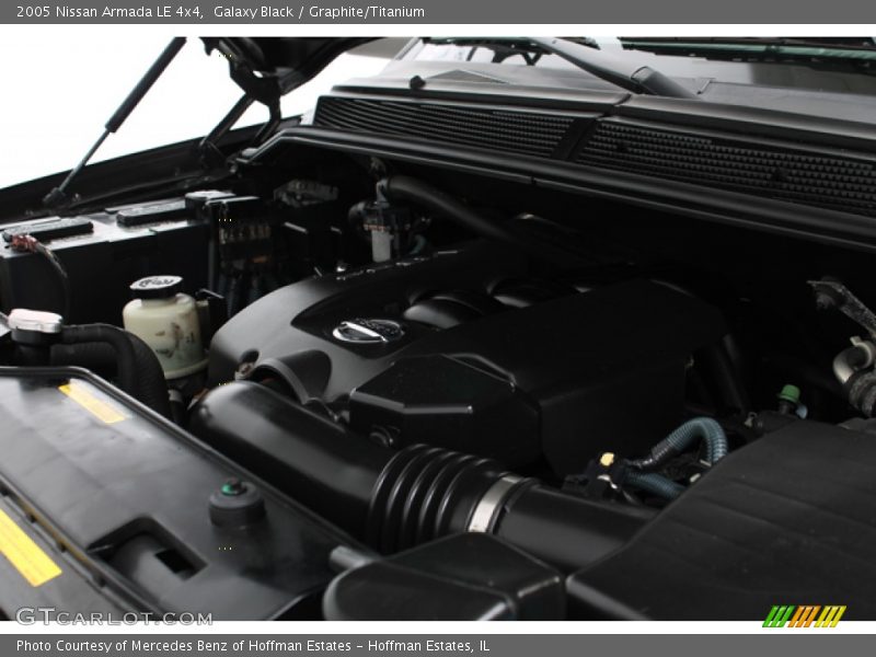 Galaxy Black / Graphite/Titanium 2005 Nissan Armada LE 4x4