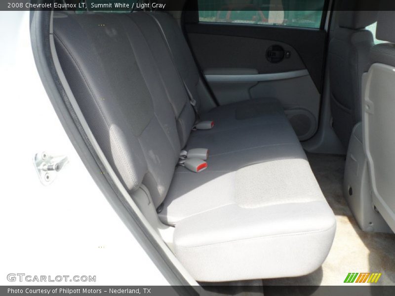 Summit White / Light Gray 2008 Chevrolet Equinox LT