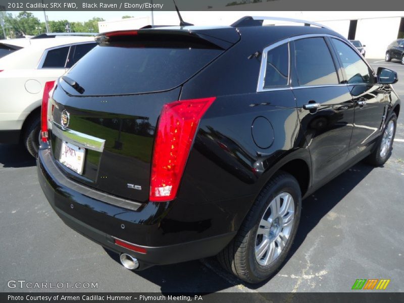 Black Raven / Ebony/Ebony 2012 Cadillac SRX FWD