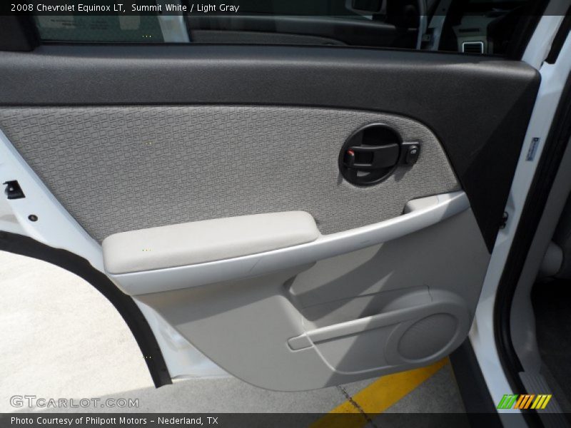 Summit White / Light Gray 2008 Chevrolet Equinox LT