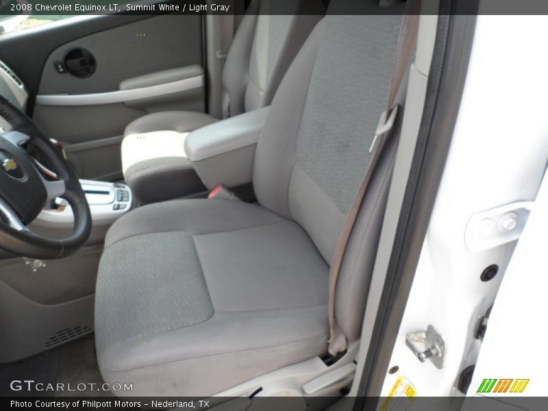Summit White / Light Gray 2008 Chevrolet Equinox LT