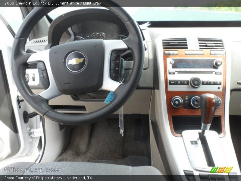 Summit White / Light Gray 2008 Chevrolet Equinox LT