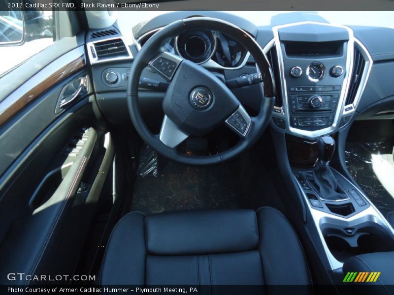 Black Raven / Ebony/Ebony 2012 Cadillac SRX FWD