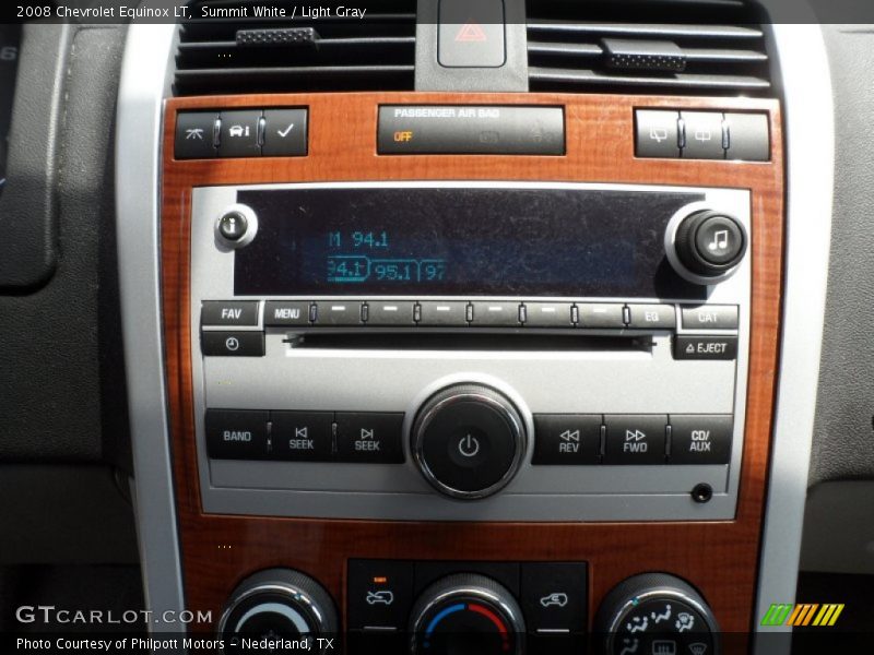 Summit White / Light Gray 2008 Chevrolet Equinox LT