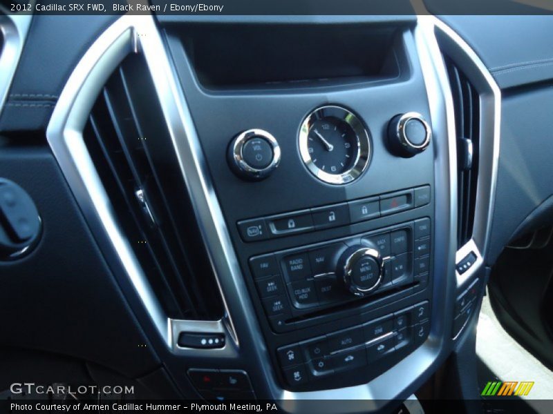 Black Raven / Ebony/Ebony 2012 Cadillac SRX FWD