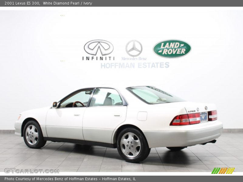 White Diamond Pearl / Ivory 2001 Lexus ES 300