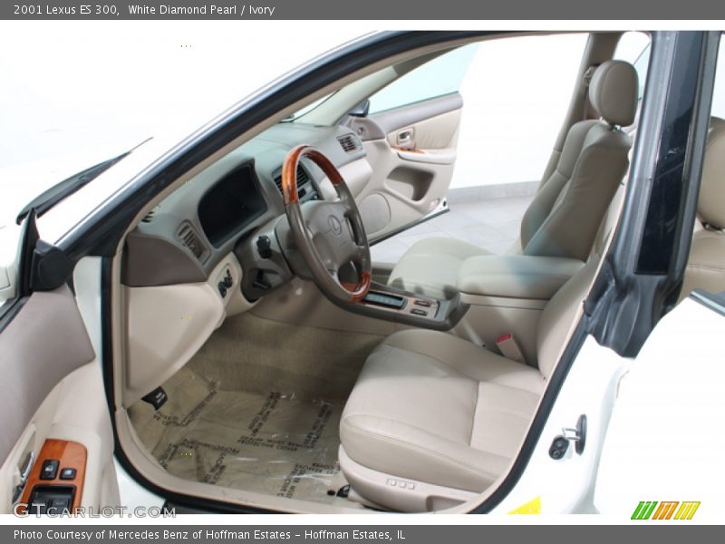 White Diamond Pearl / Ivory 2001 Lexus ES 300