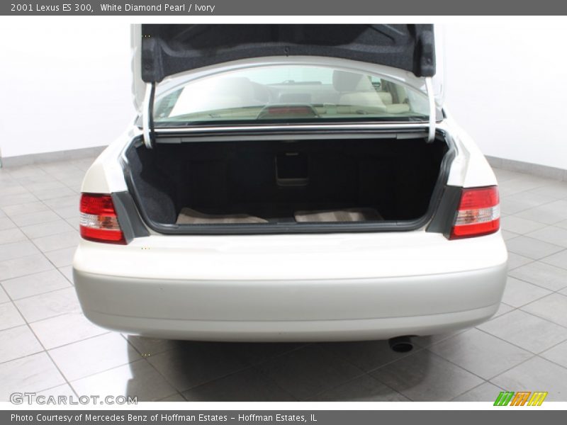 White Diamond Pearl / Ivory 2001 Lexus ES 300