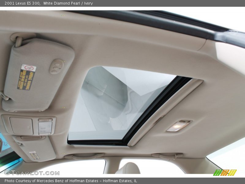 White Diamond Pearl / Ivory 2001 Lexus ES 300