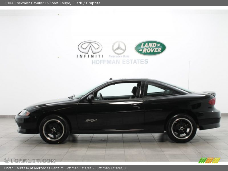 Black / Graphite 2004 Chevrolet Cavalier LS Sport Coupe