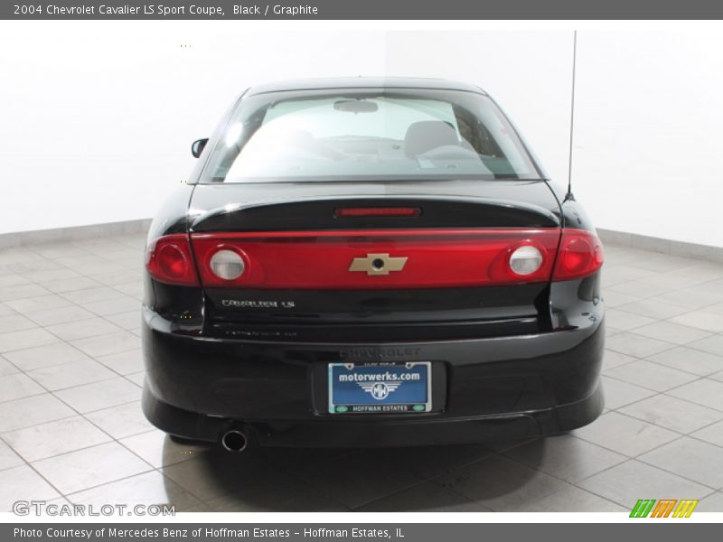 Black / Graphite 2004 Chevrolet Cavalier LS Sport Coupe