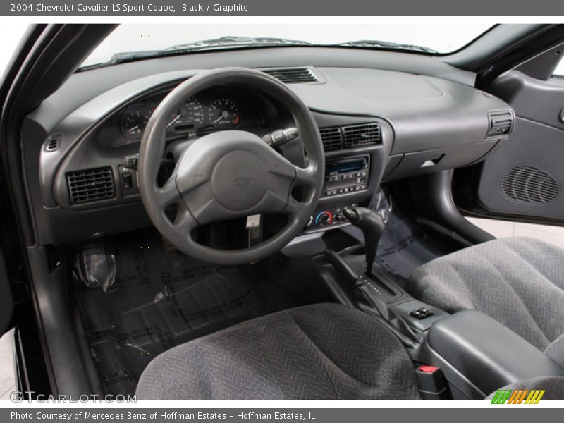 Black / Graphite 2004 Chevrolet Cavalier LS Sport Coupe