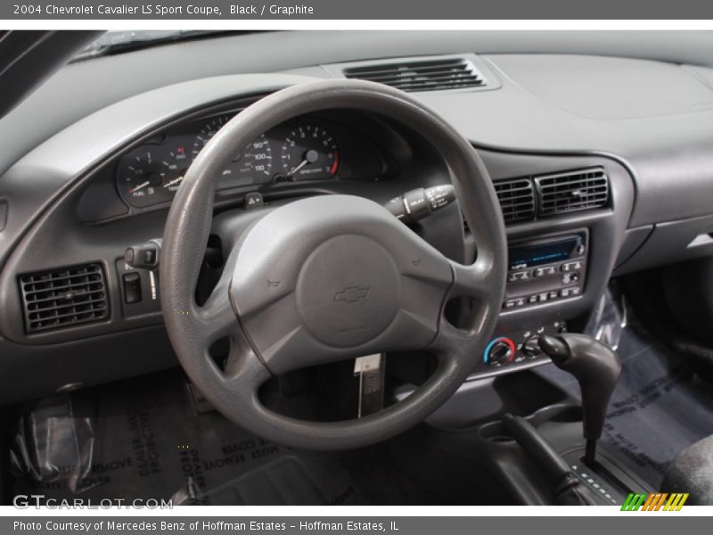 Black / Graphite 2004 Chevrolet Cavalier LS Sport Coupe