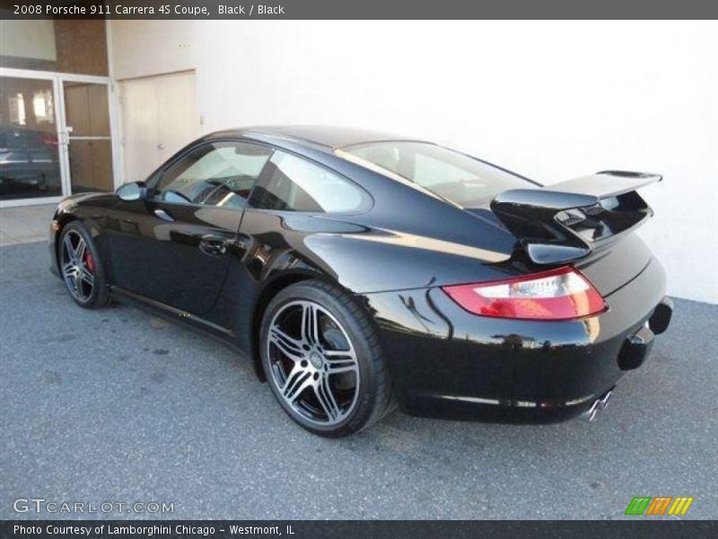  2008 911 Carrera 4S Coupe Black