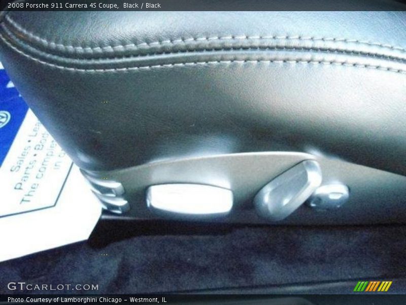 Black / Black 2008 Porsche 911 Carrera 4S Coupe