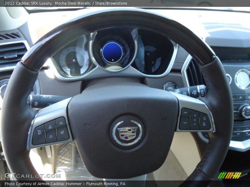 Mocha Steel Metallic / Shale/Brownstone 2012 Cadillac SRX Luxury