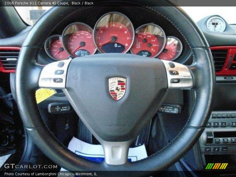  2008 911 Carrera 4S Coupe Steering Wheel