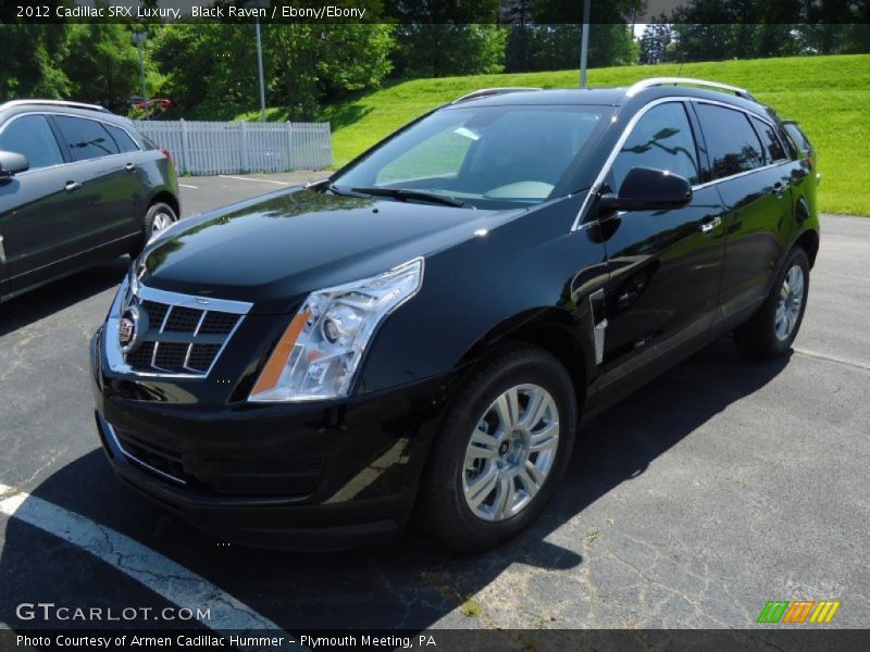 Black Raven / Ebony/Ebony 2012 Cadillac SRX Luxury
