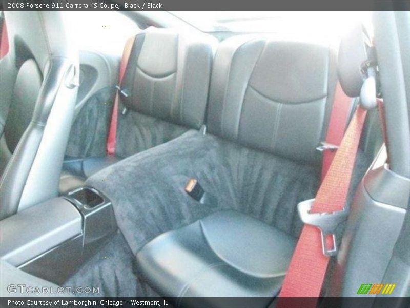  2008 911 Carrera 4S Coupe Black Interior