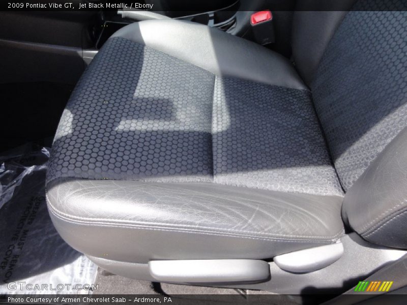 Jet Black Metallic / Ebony 2009 Pontiac Vibe GT
