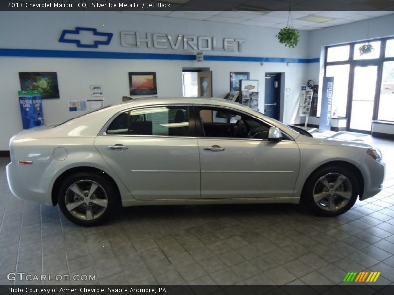 Silver Ice Metallic / Jet Black 2013 Chevrolet Malibu ECO