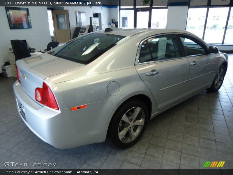 Silver Ice Metallic / Jet Black 2013 Chevrolet Malibu ECO