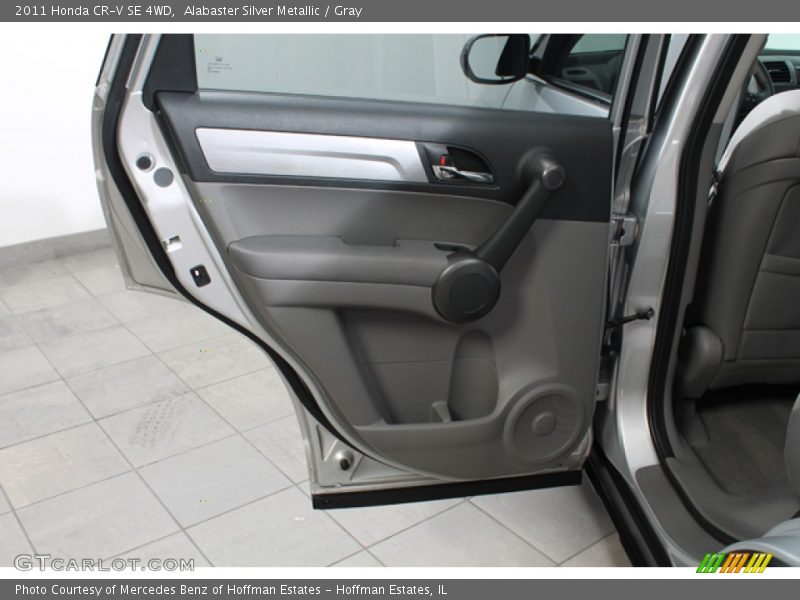 Alabaster Silver Metallic / Gray 2011 Honda CR-V SE 4WD