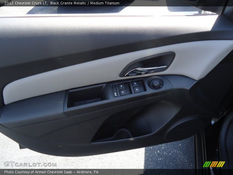 Black Granite Metallic / Medium Titanium 2012 Chevrolet Cruze LT