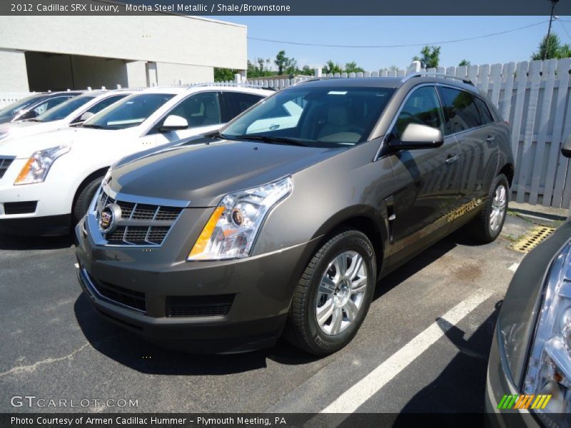 Mocha Steel Metallic / Shale/Brownstone 2012 Cadillac SRX Luxury