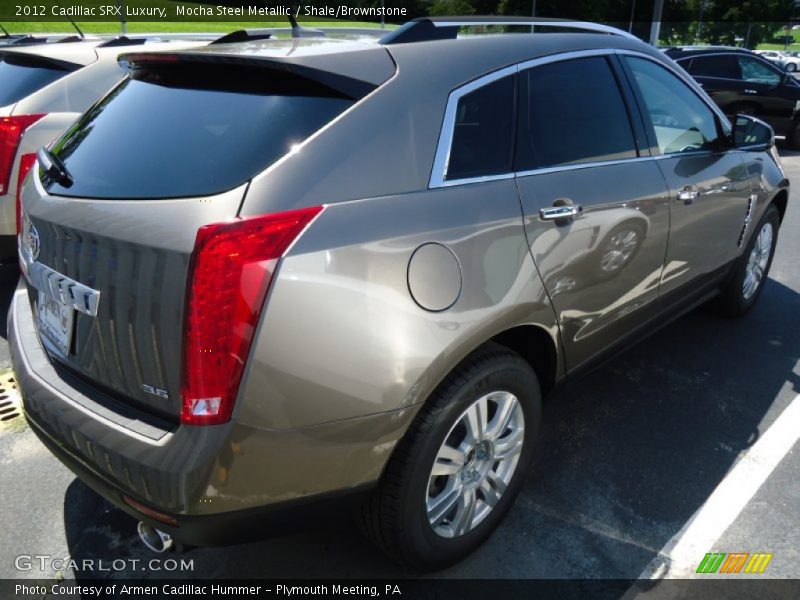Mocha Steel Metallic / Shale/Brownstone 2012 Cadillac SRX Luxury