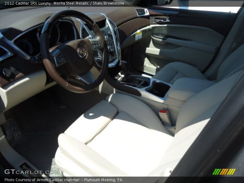 Mocha Steel Metallic / Shale/Brownstone 2012 Cadillac SRX Luxury