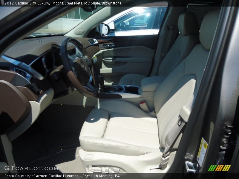 Mocha Steel Metallic / Shale/Brownstone 2012 Cadillac SRX Luxury