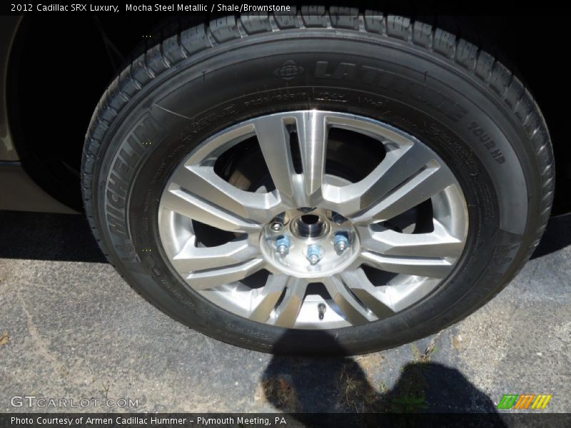 Mocha Steel Metallic / Shale/Brownstone 2012 Cadillac SRX Luxury