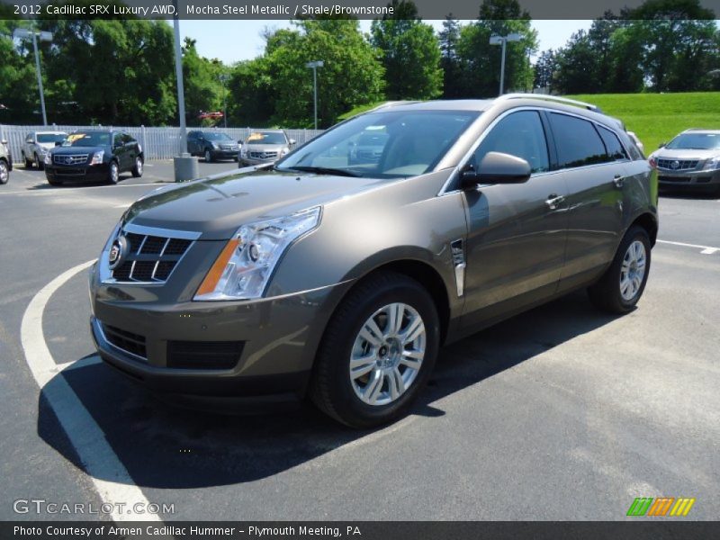 Mocha Steel Metallic / Shale/Brownstone 2012 Cadillac SRX Luxury AWD