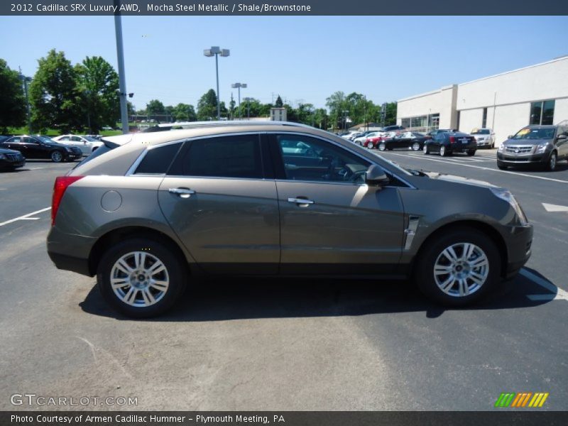 Mocha Steel Metallic / Shale/Brownstone 2012 Cadillac SRX Luxury AWD