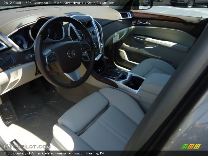 Mocha Steel Metallic / Shale/Brownstone 2012 Cadillac SRX Luxury AWD