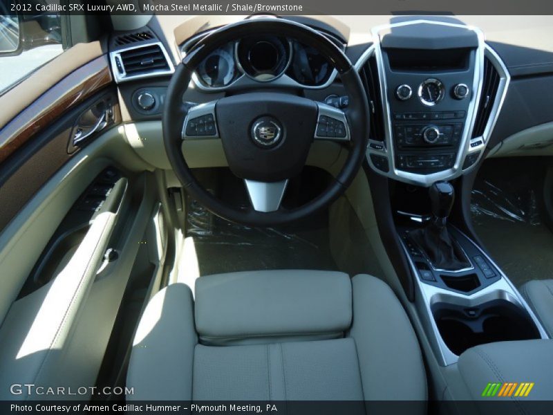 Mocha Steel Metallic / Shale/Brownstone 2012 Cadillac SRX Luxury AWD
