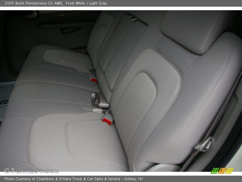 Frost White / Light Gray 2005 Buick Rendezvous CX AWD